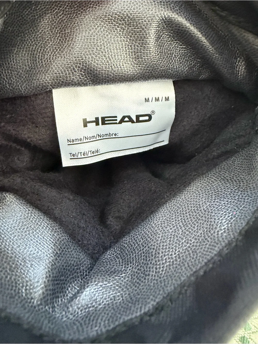New HEAD Junior Ski Gloves in black with lime green Size Medium